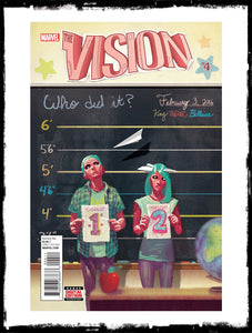 VISION - #4 LOW PRINT RUN (2015 - NM)