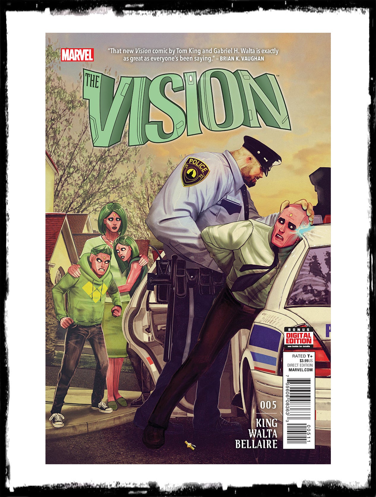 VISION - #5 LOW PRINT RUN (2015 - NM)