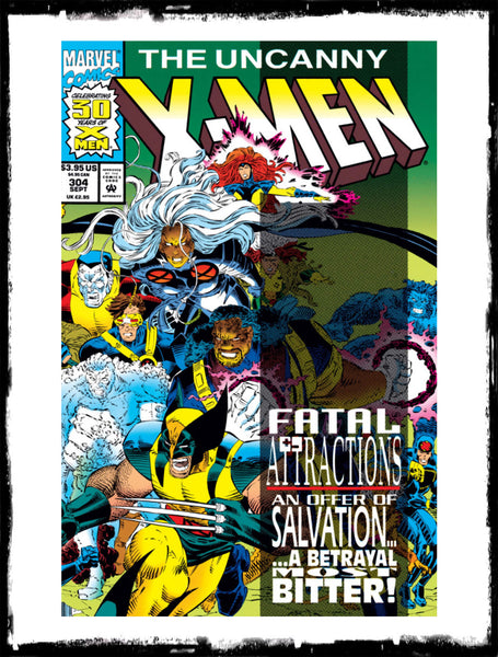 X-MEN / X-FACTOR /  X-FORCE / EXCALIBUR / WOLVERINE - FATAL ATTRACTIONS COMPLETE SET W/ HOLOGRAM COVERS (1993 - NM)