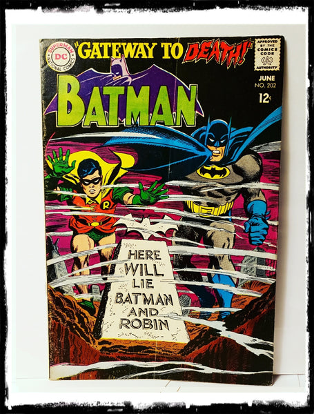BATMAN - #202 "GATEWAY TO DEATH!" (1968 - FN/VF)