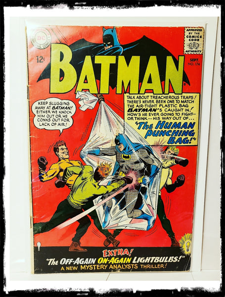 BATMAN - #174 "THE HUMAN PUNCHING BAG!" (1965 - VG/FN)