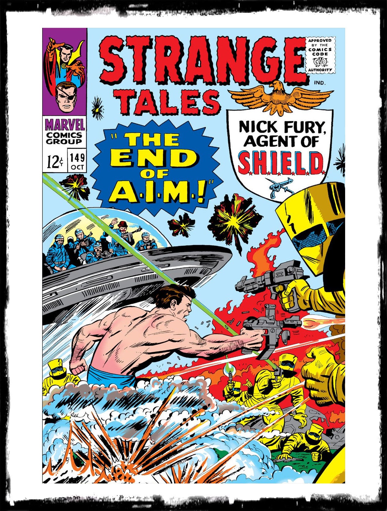 STRANGE TALES - #149 "THE END OF A.I.M." (1966 - VG/FN)