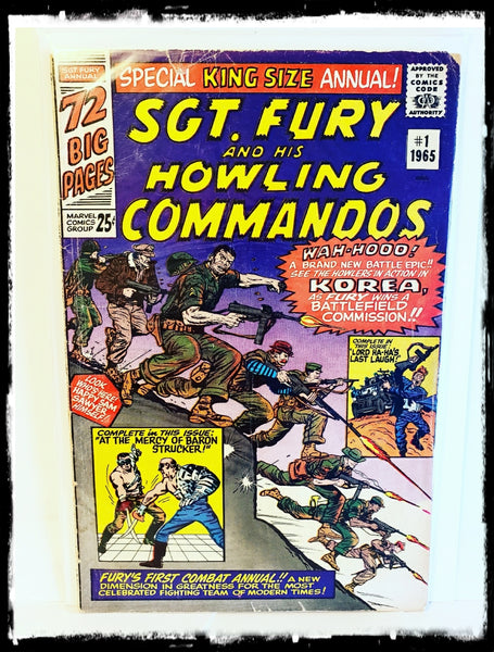 SGT. FURY AND HIS HOWLING COMMANDOS: KING SIZE ANNUAL - #1 (1965 - FN/VF)
