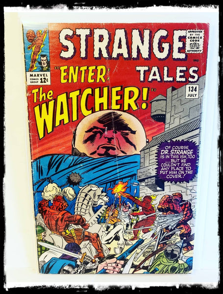 STRANGE TALES - #134 1ST MENTION OF ETERNITY (1965 - FN/VF-)