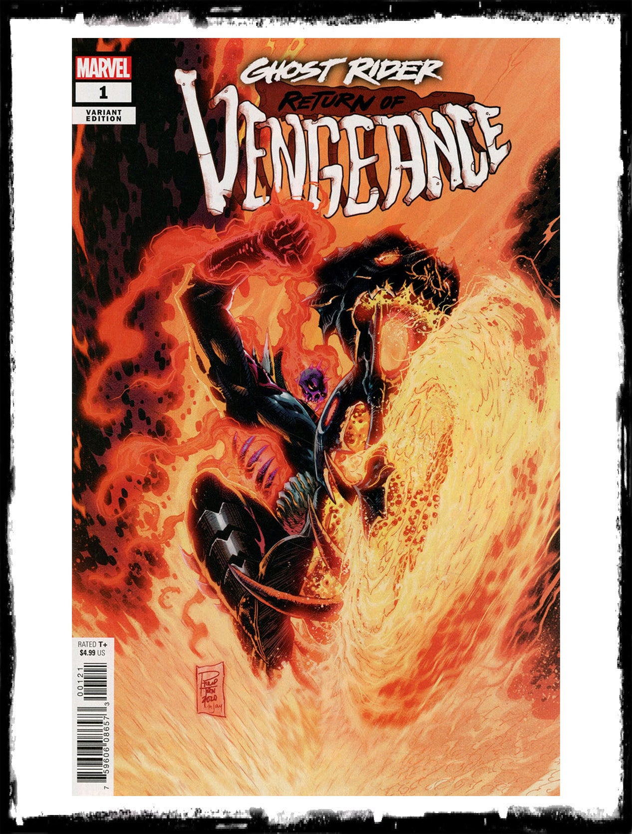 GHOST RIDER: RETURN OF VENGEANCE - #1 PHILIP TAN VARIANT COVER (2020 - NM)