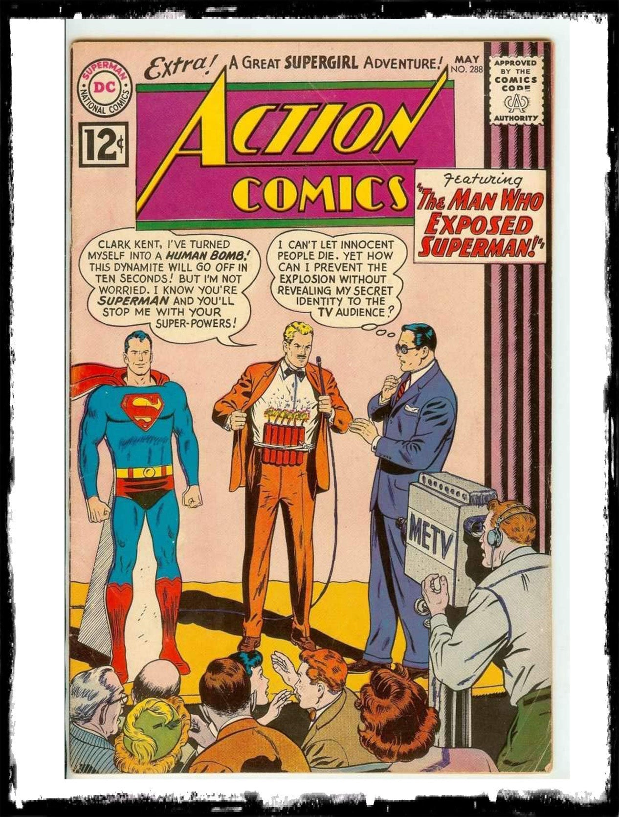 ACTION COMICS - #288 "THE MAN WHO EXPOSED SUPERMAN" (1962 - VF-/VF)