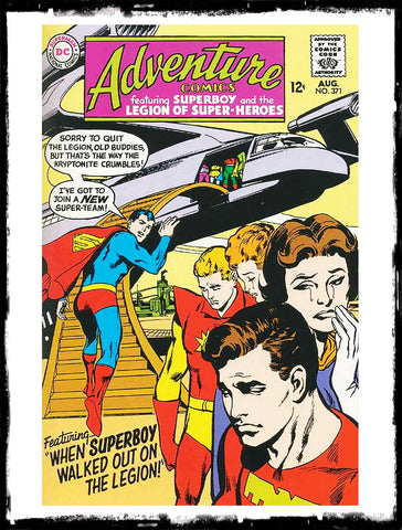 ADVENTURE COMICS - #371 "THE COLOSSAL FAILURE!" - NEAL ADAMS COVER (1961 - VF+)