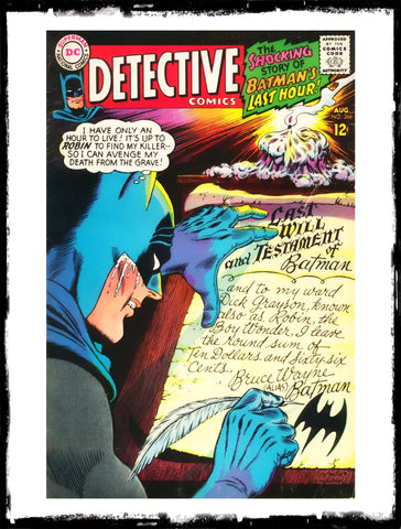 DETECTIVE COMICS - #366 "BATMAN'S LAST HOUR!" (1967 - VF/VF+)