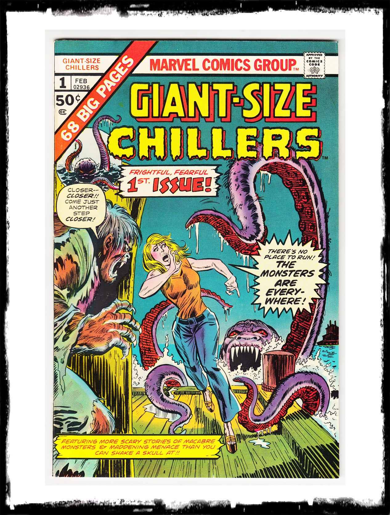 GIANT-SIZE CHILLERS - #1 (1975 - VF+)