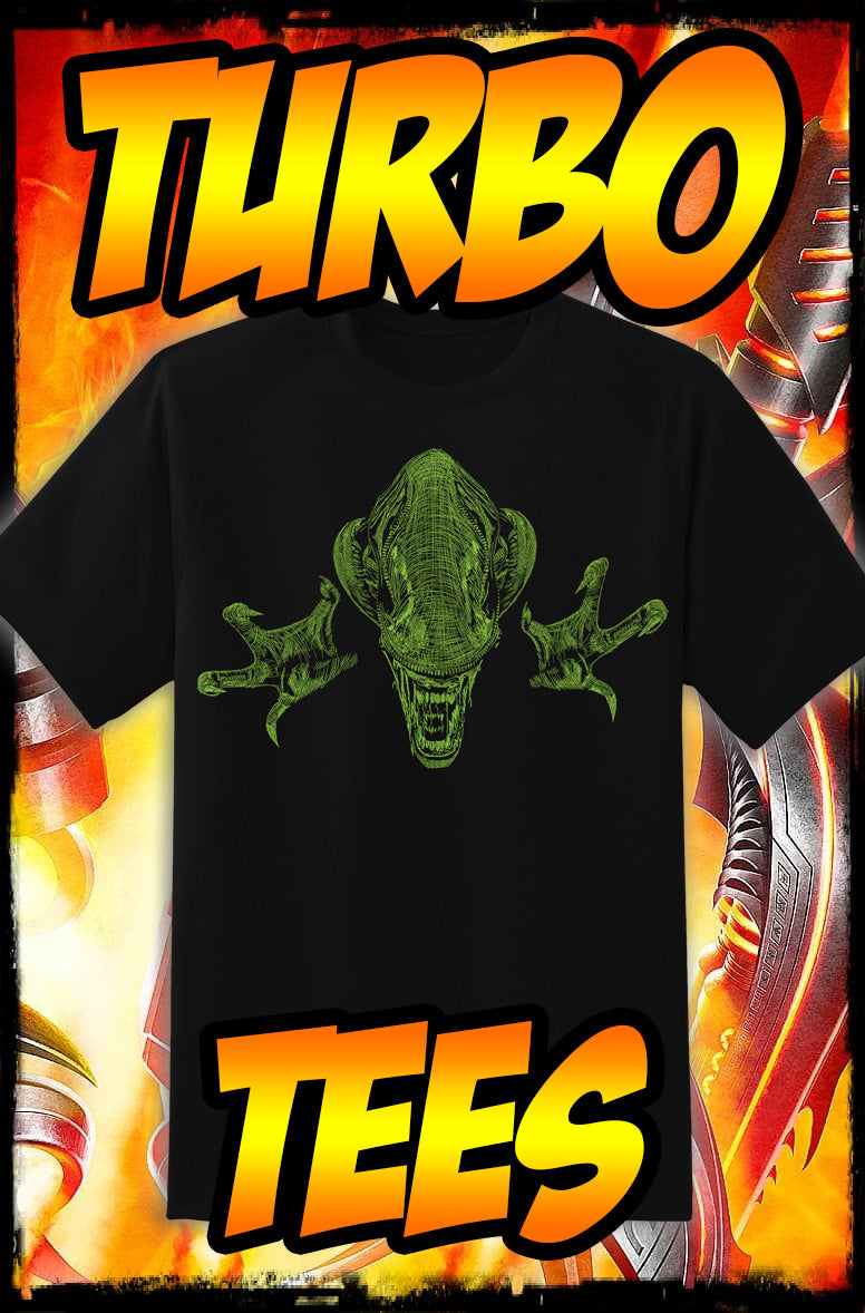 ALIEN - GREEN XENOMORPH - NEW POP TURBO TEE! – TURBO COMICS
