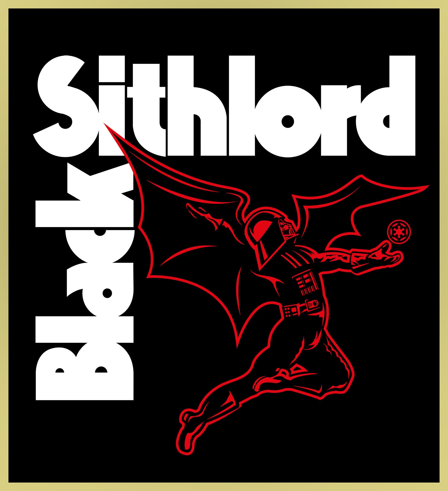 SITHLORD - BLACK SABBATH /  HEAVY METAL TURBO TEE!