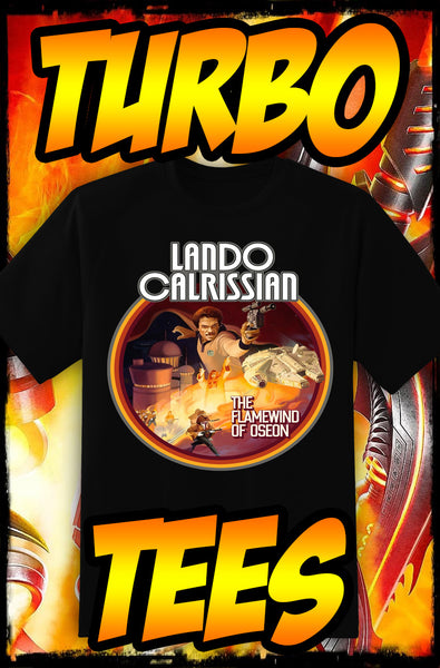 LANDO / FLAMEWIND - NEW POP TURBO TEES!