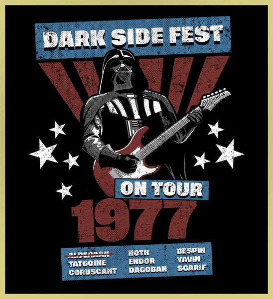 DARK SIDE FEST - 1977 TOUR - NEW POP TURBO TEE!