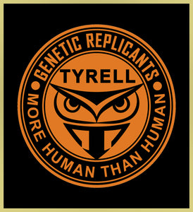 TYRELL GENETIC REPLICANTS - BLADE RUNNER NEW POP TURBO TEE!