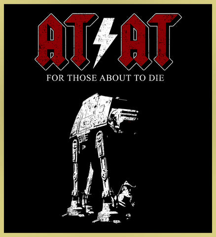 AT-AT - AC/DC HEAVY METAL TURBO TEE!