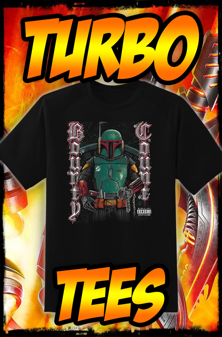 BOBA FETT - BODY COUNT HEAVY METAL TURBO TEE! – TURBO COMICS