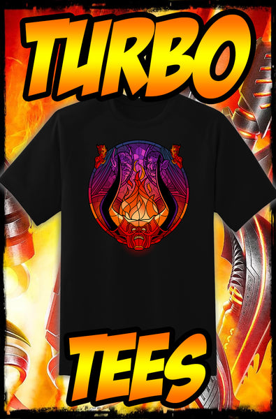 LEGEND - DARKNESS STAINED GLASS - NEW POP TURBO TEE!