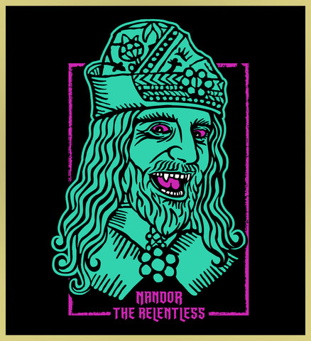 NANDOR THE RELENTLESS - 'WHAT WE DO IN THE SHADOWS' TURBO TEE!