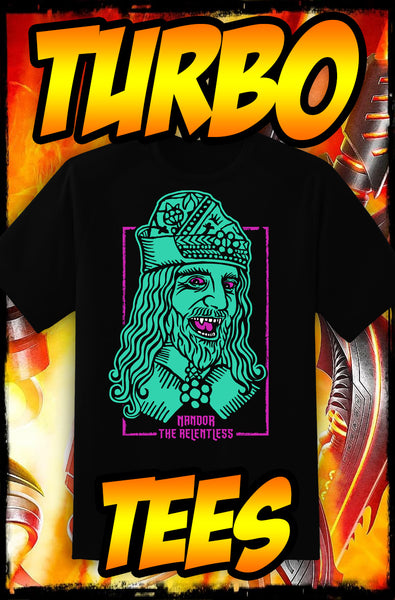 NANDOR THE RELENTLESS - 'WHAT WE DO IN THE SHADOWS' TURBO TEE!