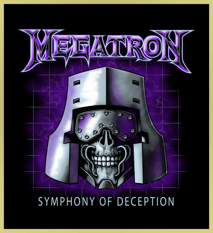 MEGATRON - MEGADETH 'SYMPHONY OF DECEPTION' HEAVY METAL TURBO TEE!