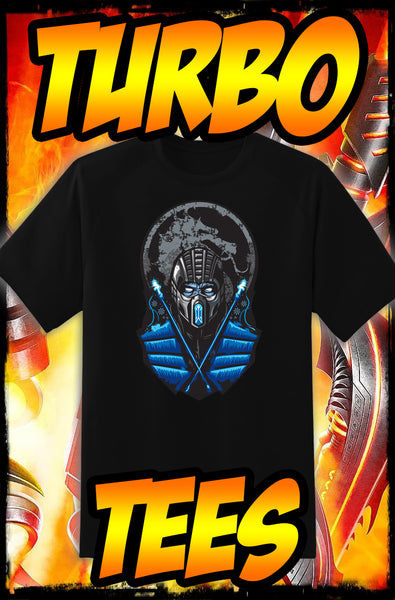 MORTAL KOMBAT - SUB-ZERO ART - NEW POP TURBO TEE!