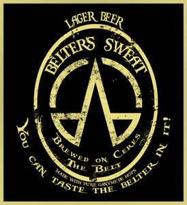 BELTER'S BREW - LAGER BELTER'S SWEAT BEER - THE EXPANSE TURBO TEE!