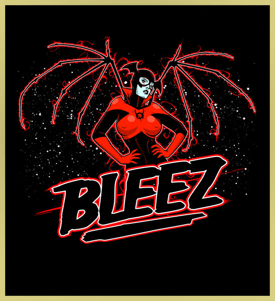 BLEEZ - RED LANTERN - NEW POP TURBO TEE!