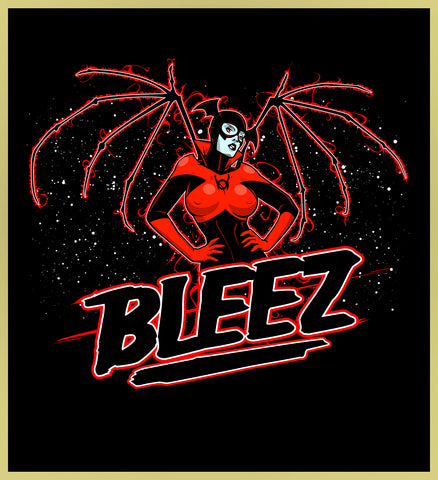 BLEEZ - RED LANTERN - NEW POP TURBO TEE!
