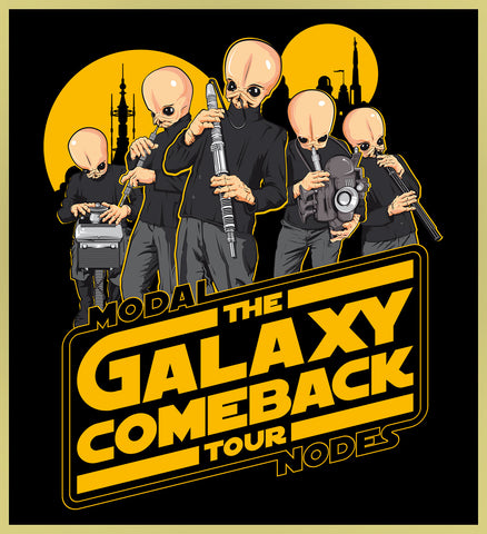 GALAXY COMEBACK TOUR - STAR WARS TURBO TEE!