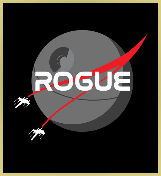 ROGUE ONE - DEATH STAR / NASA - NEW POP TURBO TEE!