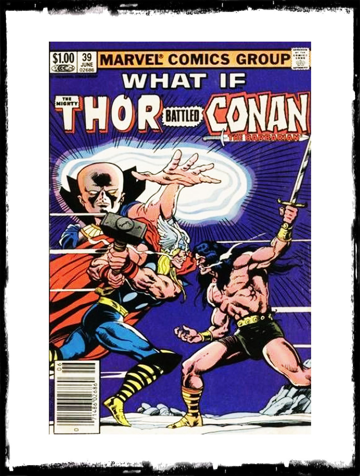 WHAT IF? - #39 WHAT IF THOR BATTLED CONAN? (1983 - VF+/NM)