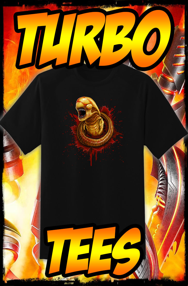 ALIEN CHESTBURSTER NEW POP TURBO TEE!