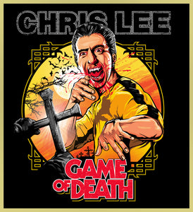 GAME OF DEATH - CHRISTOPHER / BRUCE LEE HORROR MOVIE TURBO TEE!