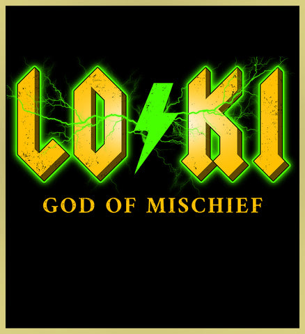 LOKI - AC/DC HEAVY METAL TURBO TEE!