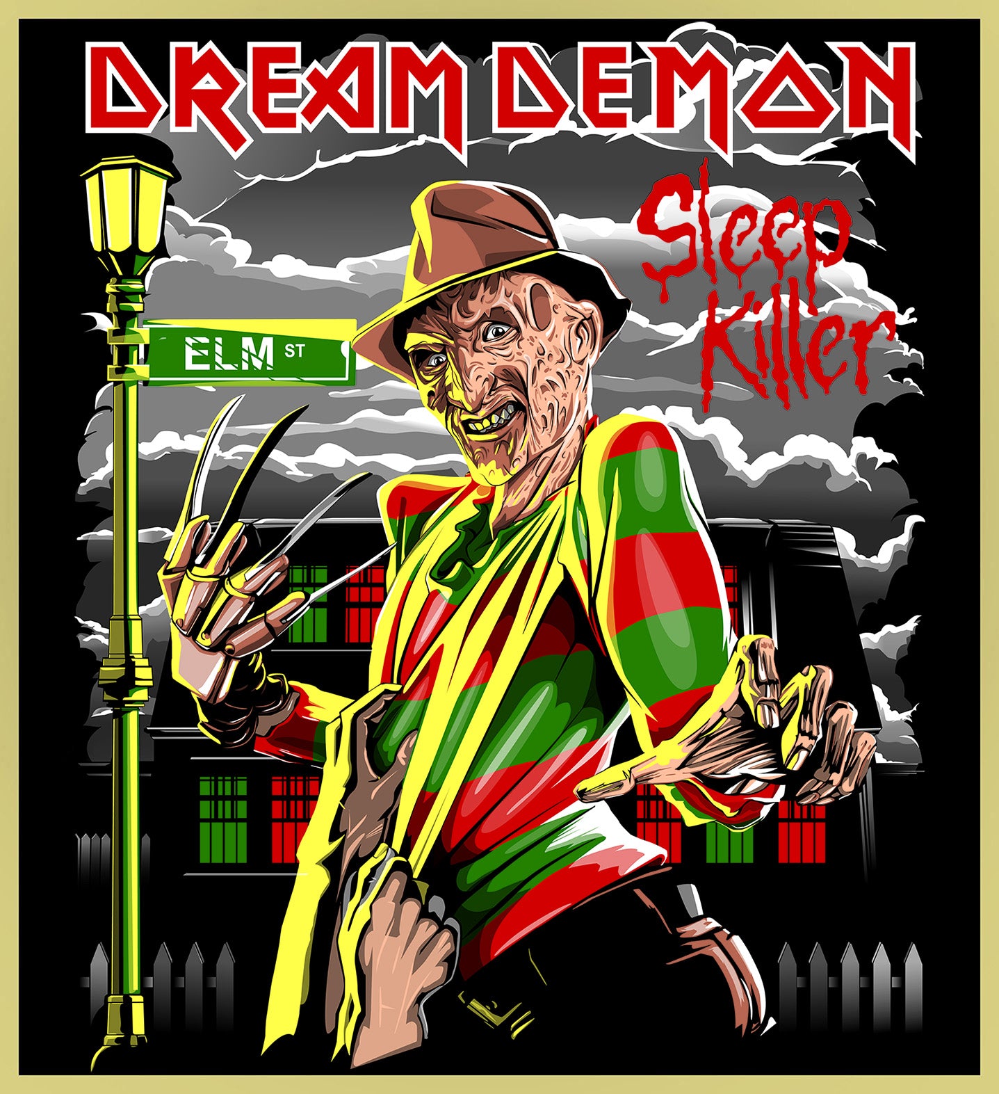 NIGHTMARE ON ELM STREET - DREAM DEMON / IRON MAIDEN - HEAVY