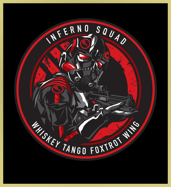 INFERNO SQUAD - BADGE - NEW POP TURBO TEE!