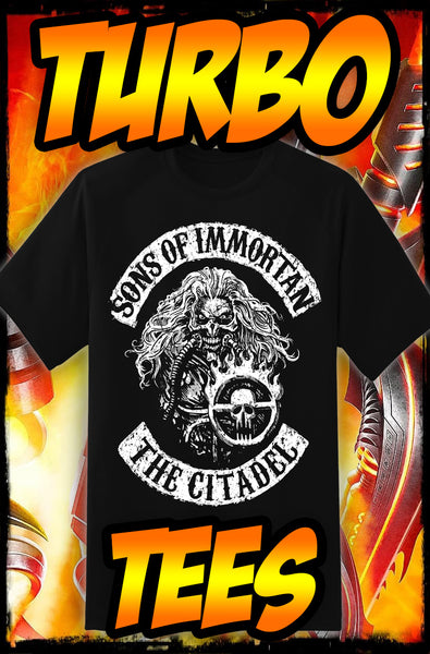 SONS OF IMMORTAN - SONS OF ANARCHY NEW POP TURBO TEE!