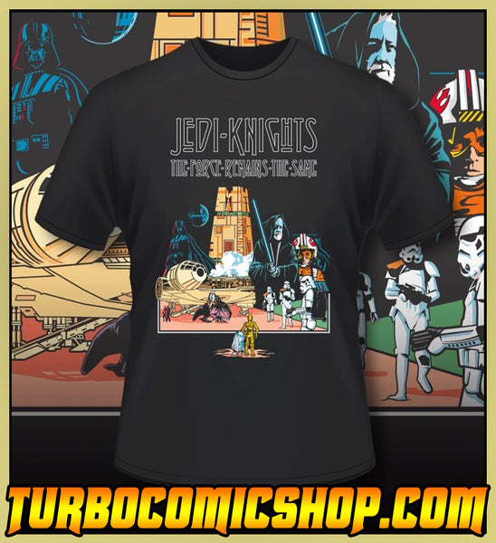 JEDI KNIGHTS: THE FORCE REMAINS THE SAME - LED ZEPPELIN HEAVY METAL TURBO TEE!