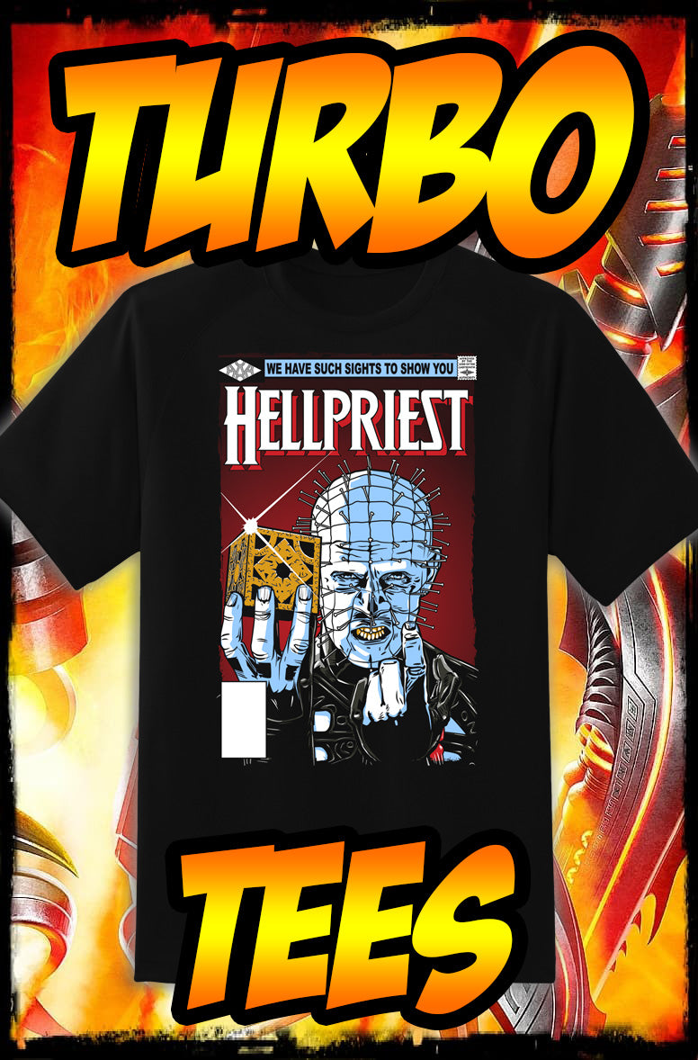 HELLRAISER - HELLPRIEST - NEW POP TURBO TEE! – TURBO COMICS