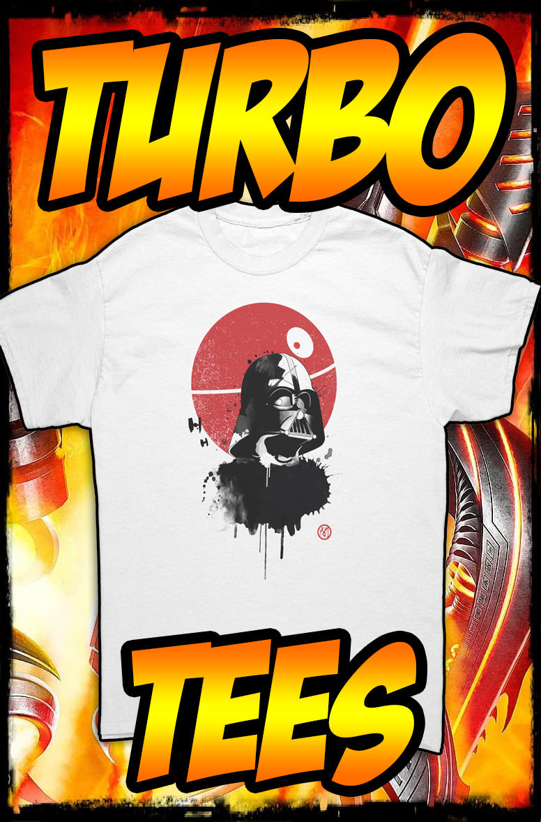 DARTH VADER - SUMI JAPANESE ART - NEW POP TURBO TEE! – TURBO