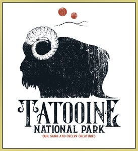 TATOOINE - NATIONAL PARK - NEW POP TURBO TEE!