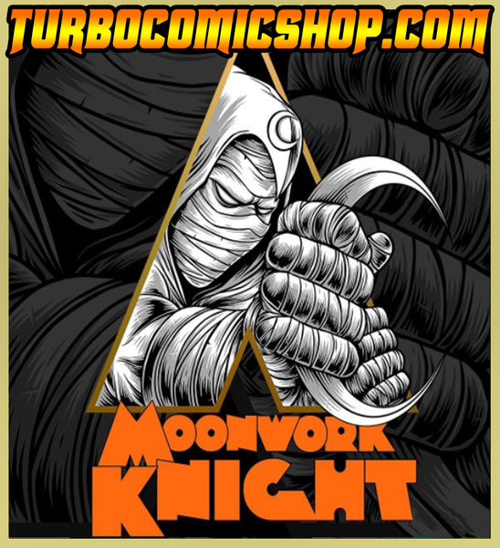 MOON KNIGHT - CLOCKWORK ORANGE NEW POP TURBO TEE!