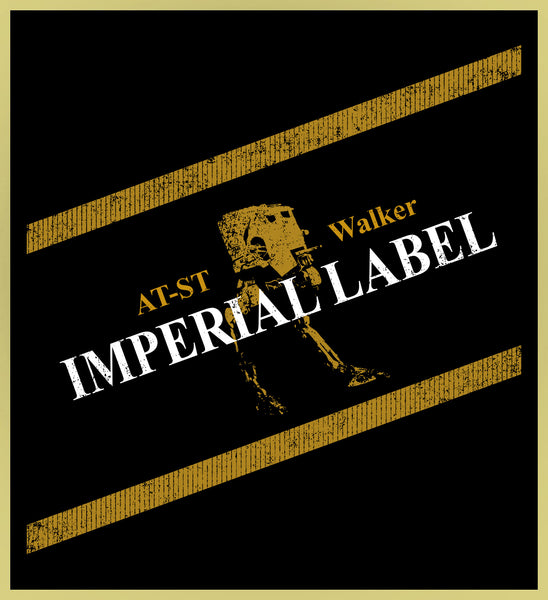 AT-ST - IMPERIAL LABEL / JOHNNIE WALKER - NEW POP TURBO TEE!