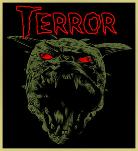 GHOSTBUSTERS  - TERROR DOGS - THE MISFITS HORROR PUNK TURBO TEE!