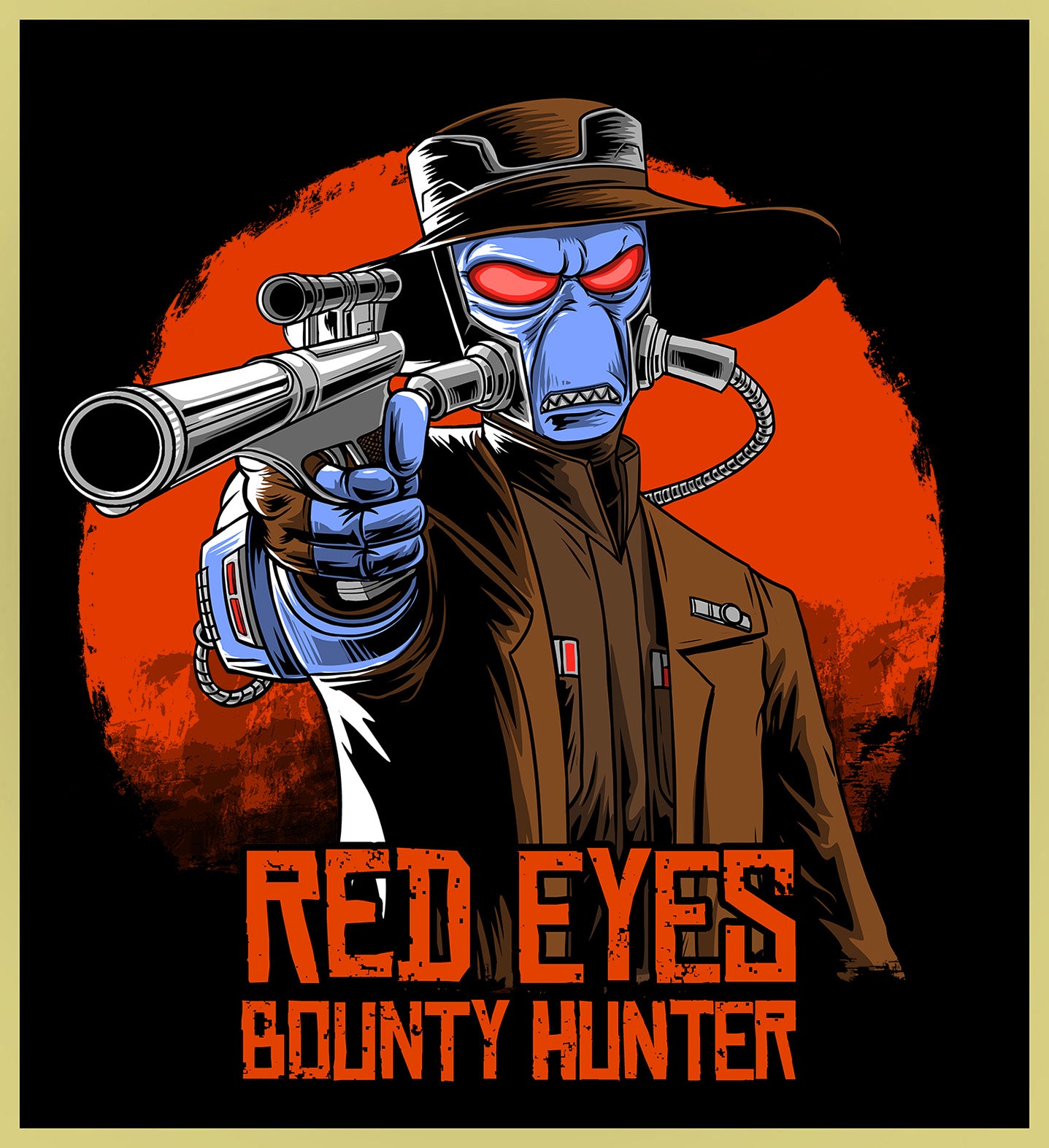 Bounty Hunter in Red