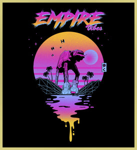 EMPIRE VIBES - 80'S STAR WARS - NEW POP TURBO TEE!
