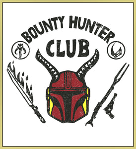 BOUNTY HUNTER - STRANGER THINGS / HELLFIRE CLUB NEW POP TURBO TEE!