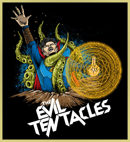 DOCTOR STRANGE - MULTIVERSE OF MADNESS "EVIL TENTACLES" NEW POP TURBO TEE!