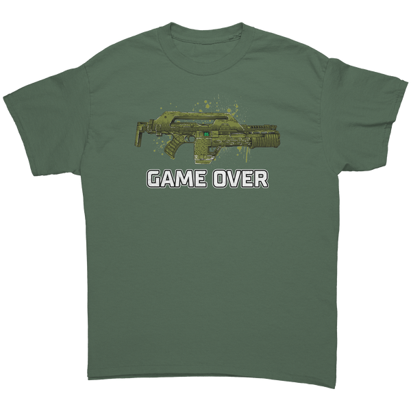 ALIENS - GAME OVER PULSE RIFLE - NEW POP TURBO TEE!