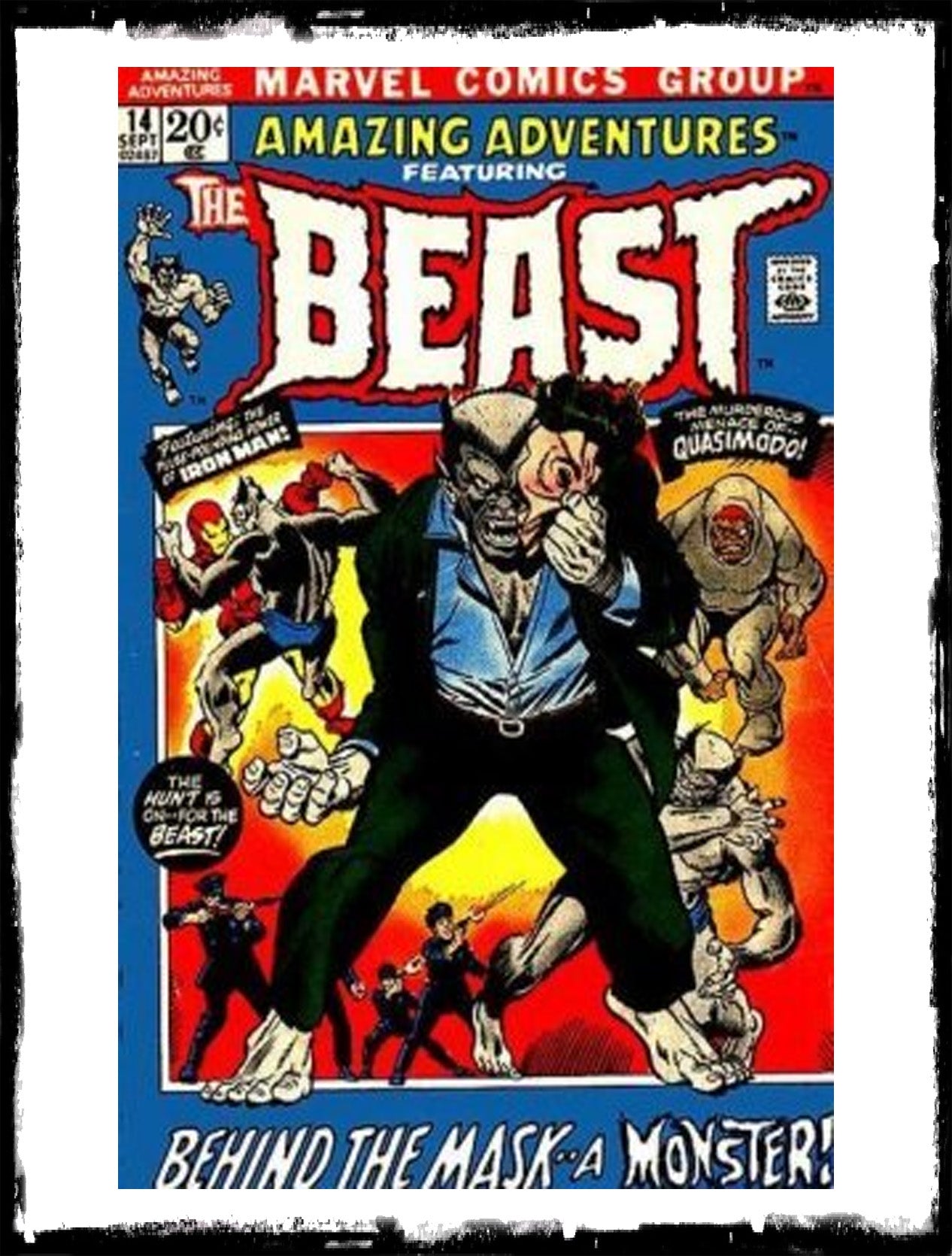 AMAZING ADVENTURES - #14 BEAST! (1972 - VF/VF+)